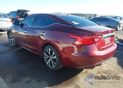 2016 Nissan Maxima 3.5 Platinum/3.5 S/3.5 Sl/3.5 Sr/3.5 Sv из США, поврежденный, VIN 1N4AA6AP2GC445211